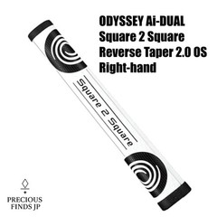 Odyssey Ai-DUAL Square 2 Square S2S REVERSE TAPER 2.0 OS Putter Grip Right hand