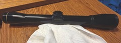 Leupold M8-4X 4x 32mm Duplex 1” Gloss Black Rifle Scope, made in the USA