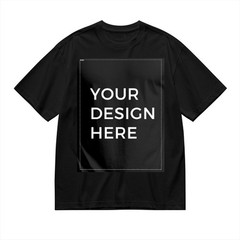Custom DTG Printed 4.3 oz T shirt Unisex Tee –White XL Size