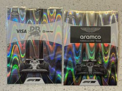 2025 Topps Chrome Formula 1 – F1 Team Logos Visa Cash App RB, Aston Martin