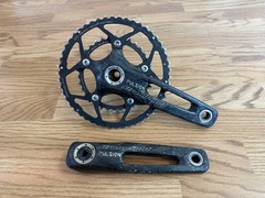 STRONGLIGHT Pulsion Carbon Fiber Road Bike Crankset 50/34 172.5