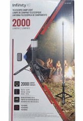 NEW Infinity X1 LED Camping Light 2000 Lumens 6ft Telescopic Tripod w/ Remote