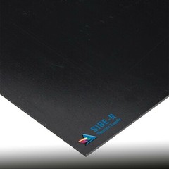 (5-Pack) Kydex Plastic Sheets – 0.080″ Thick – Black – 8″x12″ – New