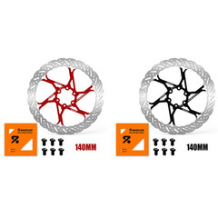 MTB Bicycle Disc Brake Rotor 140/160/180/203mm 6 Bolts Colorfuls For Shimano US