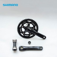 Shimano FC R460 Crankset 48-34T 2×10 Speed arm 170mm 175mm set with RS500 BB MTB