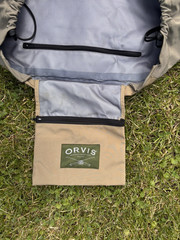 Orvis Pro Guide Breathable Stockingfoot Chest Waders L Medium Nylon Beige/Gray