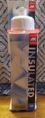 Polar Bottle Insulated 24oz Sports Water Juice Easy Clean Dishwasher Safe White