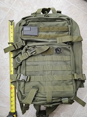USCCA Branded Tactical Backpack Military Green w/ Straps, Pockets, etc.