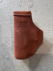 Galco Stow-N-Go IWB Holster RH Glock 19 Gen 1-5 Natural Leather