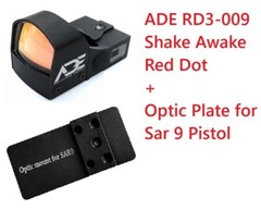 ADE RD3-009 Shake Awake Red Dot+SAR USA SAR9 Gen1/Gen2 pistol Optic Mount Plate