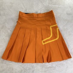 J. Lindeberg Women’s Size XS Golf Naomi Skirt GWSD07827 Russet Orange
