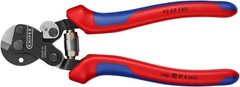 Knipex Wire Rope Shears – Forged Steel, 6 1/4″, Easy-Cut Cable & Wire Cutter