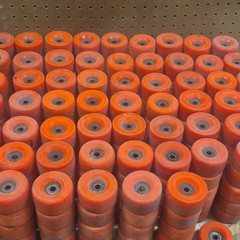 Lot of 50 Orange Urethane Inline/Roller Skate Wheels – MPN Does Not Apply