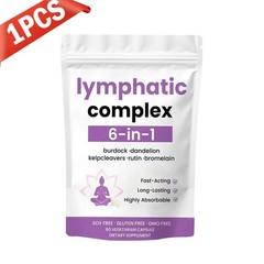6-in-1 Lymphatic Complex,Lymphatic Drainage Supplements|Herbal Blend US