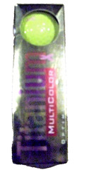 NIB – Intech MultiColor Titanium Optimum Distance Golf Balls For Women Qty. 3