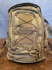 Military Tactical Backpack Large 3day Molle Bag 45-50L Rucksack LT BROWN/CAMEL