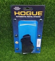 Hogue Kimber Micro 9 Ambi Rubber MonoGrip with Finger Grooves, Black – 39080