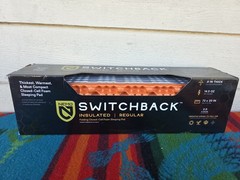 NEMO Switchback Sunset Orange Foam Sleeping Pad – Insulated Comfort for Campers