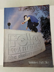ROLLER WAREHOUSE Official Skate CATALOG Rare – Summer/Fall 2001!