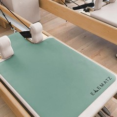 Premium Pilates Reformer Mat – Machine Washable Suede & Natural Rubber – Non-…