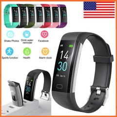 Fitness Activity Tracker Oxygen Heart Rate Sport Fit-bit Smart Watch Monitor NEW