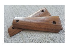 AJAX Grips For 1911 Full Size Grip Smooth American Walnut – Ambi Cut – NEW