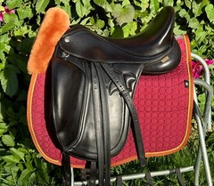 MacRider Challenge Dressage Saddle 17.5” Adjustable Tree