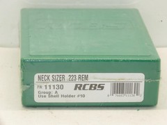 RCBS 223 REMINGTON #11130 NECK SIZER DIE–BRAND NEW
