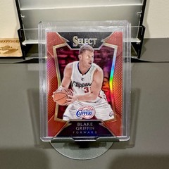2014-15 Select Blake Griffin Concourse Red Holo Prizm /149 SP Rare Color Match