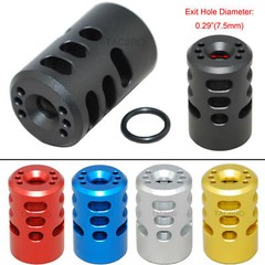 .22LR Ruger Mark IV 22/45 1/2″x28 TPI Muzzle Brake – Gen 2 Anodized Aluminum
