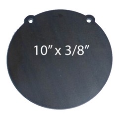 AR500 Steel Shooting Target Laser Cut 10″ x 3/8″ Gong Tactical Scorpion Gear