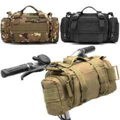 Waterproof Bicycle Handlebar Bag Bike Saddle Bag Frame Rear Front Accessories