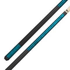 K2 POOL CUE KL104 Matte Teal Blue, Black Smoke w/ Black Simulated Wrap – 12