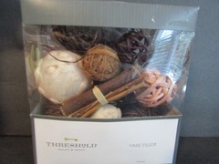 THRESHOLD 12 Piece Vase Filler BROWNS Unscented Indoor Decor