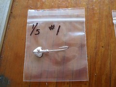 25 1/5oz (3/16oz) Custom Flathead Flats Jig Eagle Claw 635 SW Hook #1 1/0 or 2/0