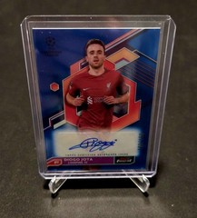 2022/23 DIOGO JOTA AUTO 067/150 TOPPS FINEST UEFA CHAMPIONS LEAGUE AUTOGRAPH