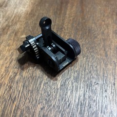 US Army Matech Rear Sight Flip Up Iron