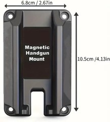 1 Pack Gun Magnet Mount, Magnetic Concealed Gun Holster Pistol Holder For Car