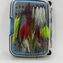VTG Scientific Angler Fly Box Case Waterproof Plastic Dual Side 35 various Lures