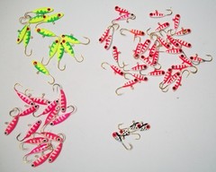 pack of 59 – Small Fry ICE jigs – J1