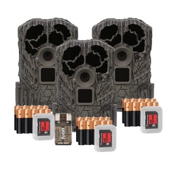 Stealth Cam Browtine 16MP Game Camera with 32GB SD Card and Card Reader (3 Pack)