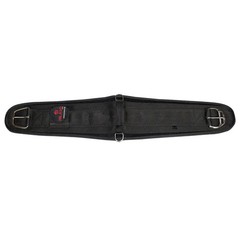 22 In Hilason Western Horse Nylon Roper Saddle Cinch Girth Black Stainless