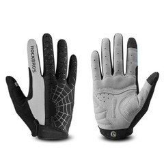 Long Full Finger Gloves Cycling Touchscreen Cobweb Style Gloves for XC Gravel US
