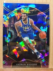Andrew Wiggins #6 2020-21 Select Blue Purple Cracked Ice PRIZM Warriors A0227A