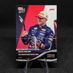 2026 Topps NOW F1 ISACK HADJAR First Podium for Oracle Red Bull Racing #35