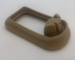 Polymer Flared Magwell for Gen 3 Glock 19/23 + P80C FDE TAN!