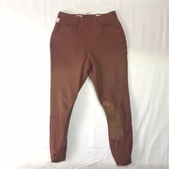 Vintage Tailored Sportsman English Riding Habits Brown Leather Knees USA