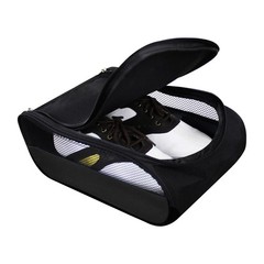 Portable Golf Shoe Bag Outdoor Travel Zippered Waterproof&Breathable Carrier …