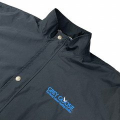 Callaway x Grey Goose Men’s Full Zip/Snap Button Golf Jacket Black • Large
