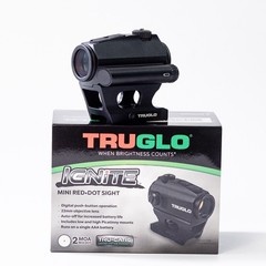 TruGlo Ignite Mini Compact 22mm Red/Green dot 2 MOA Dot Sight – Black
